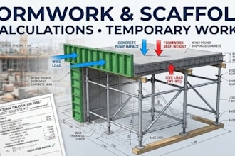 do scaffold formwork design and calculations