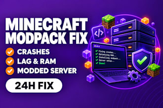 fix minecraft crash cobblemon server paper server setup minecraft modpack setup