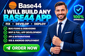 base44 expert base44 bug fixing deploy base44 to app store develop base44 ai app