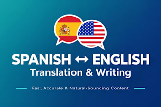 translate and write content from spanish to english