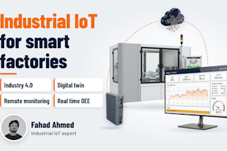 develop industrial iot systems for smart factory monitoring