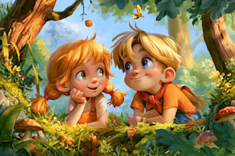 children book illustration and children book illustration