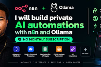 build private ai automations and workflows with n8n and ollama