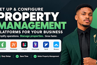 set up buildium hostaway lodgify doorloop yardi breeze property management