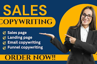 persuasive copywriting for your sales page website content funnel copywriting