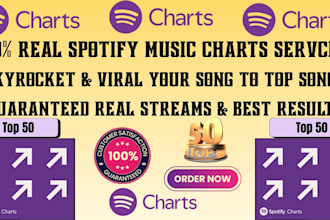 chart your spotify song and organic spotify growth for top 50 spotify chart