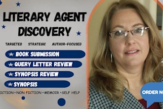 build a curated literary agent submission list for your book