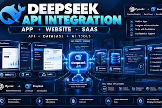 integrate deepseek API into your app, website or saas