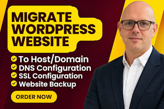 do wordpress website migration, transfer, backup, hosting transfer wordpress