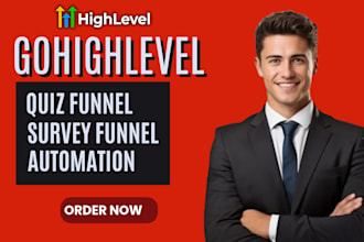 gohighlevel quiz funnel survey funnel automation
