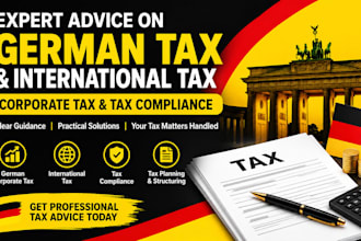 advise on german international tax, corporate tax and tax compliance