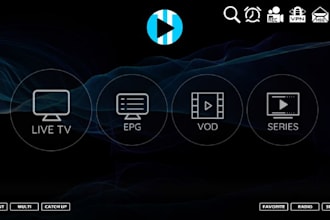 rebrand xciptv version with your logo and name
