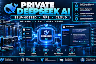 deploy deepseek ai locally, vps, cloud server infrastructure