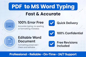 do fast and accurate bangla and english typing from image and pdf to word