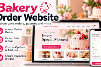 build a custom business website with booking and order forms