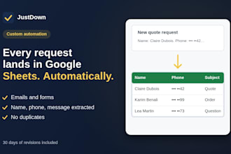 automate your gmail and form responses into google sheets