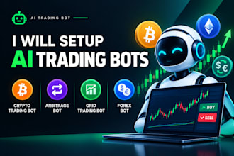 setup llm ai crypto trading bot arbitrage grid trading bot ai forex trading bot