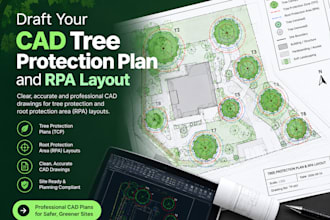 draft your cad tree protection plan and rpa layout