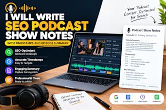 turn your podcast episode into SEO show notes
