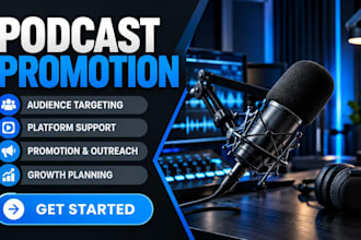 promote your podcast with targeted podcast marketing and growth strategy