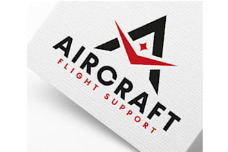 design custom aircraft service logo