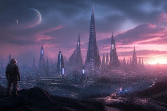 sci fi illustration and sci fi art