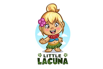 design a fun happy logo for a new baby focused store
