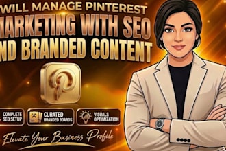 manage pinterest marketing with SEO and branded content