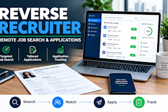 search and apply remote jobs for you, reverse recruit job search application