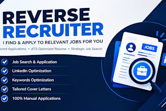 search and apply for remote jobs, onsite job application using reverse recruiter