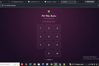 design a personalized birthday gift website for someone special