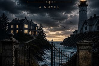 illustrate your horror book cover