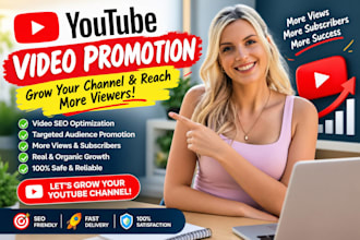 do organic youtube video promotion for channel growth