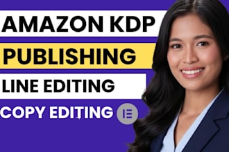 do amazon KDP book publishing, book editing and formating, amazon KDP book