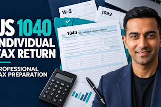 prepare your US form 1040 individual tax return