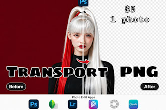 remove background and create a transparent png image
