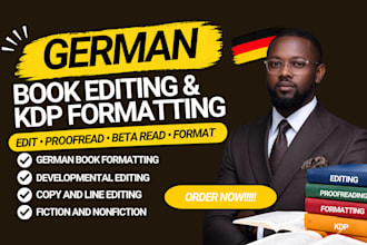 german book typesetting, kindle, workbook, bookvault KDP formatting, book layout