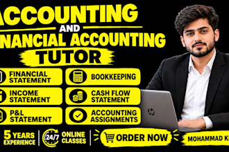 do accounting  finance  and financial accounting tutor