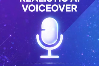 create realistic ai voiceover for youtube video