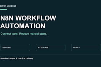 automate a workflow with n8n and API integrations