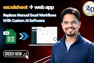 transform your google sheet or excel workflow to web app