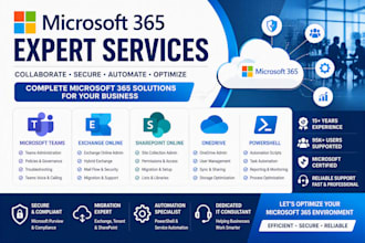 provide microsoft 365, teams and exchange online administration