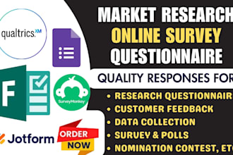 gather specific, real respondents for surveymonkey qualtrics or polls responses