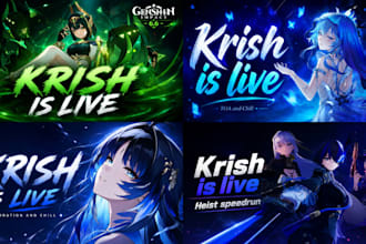 design an eye catching gaming youtube thumbnail for any game