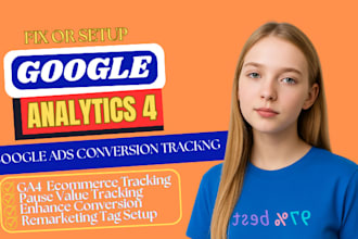 fix and setup google ads conversion tracking, enhanced conversions and roas