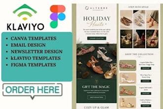 do template design canva template figma to klaviyo email newsletter template