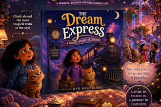 children book illustrations and children book cover