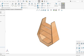 design mechanical parts and 3d models in solidworks