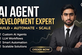 develop custom ai agents and autonomous ai workflows