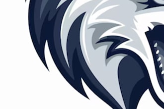 design modern animal or pet and veterinary clinic logo